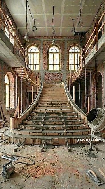 тепкич куябыз: Бетон тепкичи Жеке менчик үй үчүн — 1