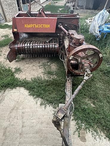 Транспорт: Пресс-подборщик тюковый «Кыргызстан» - Тип: прицепной тюковый — 1