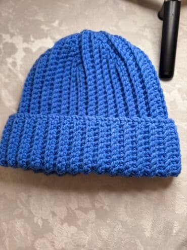 прокат мужских костюмов [возьми на прокат] бишкек фото: Шапка, Бини, Акрил, Зима, Вязаная модель — 3