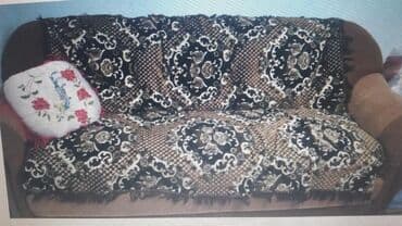 угловой диван из кожзаменителя: Продаю диван и 2 кресла — 3