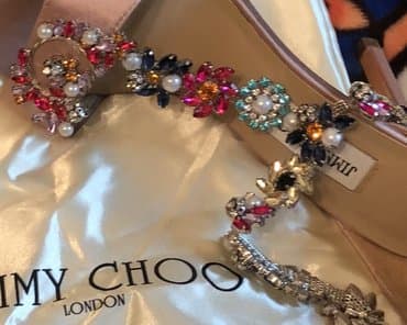 джимми чу туфли: Новые,сногсшибательные босоножки Jimmy Choo,37 размер,камни отличного — 3