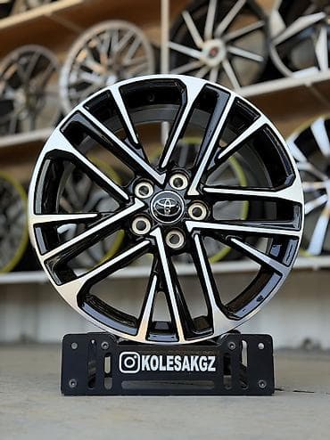 Куйма Дисктер R 18 Toyota, Комплект, тешиктери - 5, Жаңы