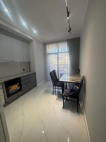 2 бөлмө, 77 м², Асанбай мкр Элитка, 13 кабат, Евро оңдоо