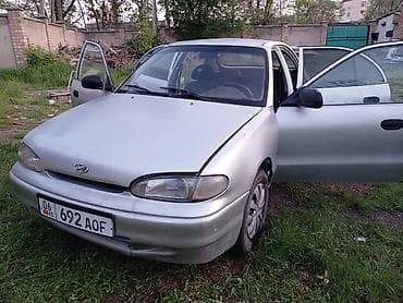 Hyundai Accent: 1996 г., Ручные, Бензин, Седан at lalafo.kg Hyundai Accent: 1996 г., Ручные, Бензин, Седан