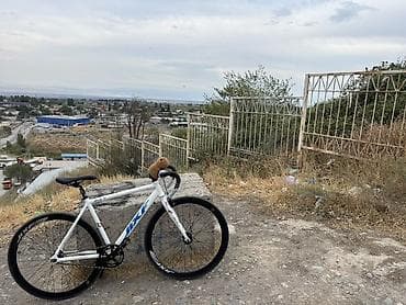 фикс белый: Первому покупателю уступлю по цене!!!Белый велосипед с фиксированной — 1