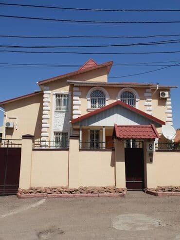 снять дом с бассейном на сутки в бишкеке: 350 м², 8 комнат, Балкон застеклен, Бронированные двери, Утепленный — 1