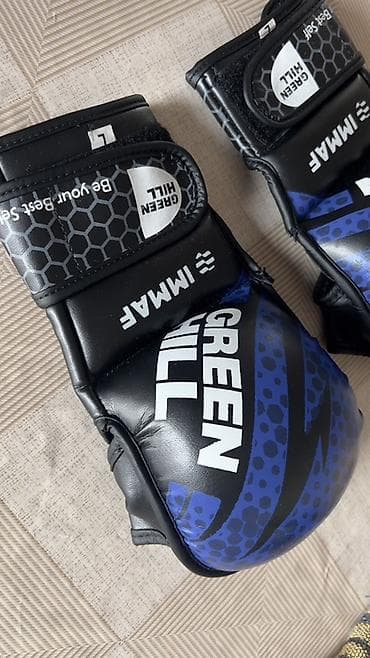 Спорттук сумкалар: Перчатки для ММА Green Hill IMMAF, размер L - Модель: тренировочные — 2