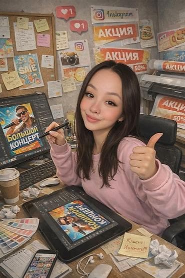 Графический дизайнер at lalafo.kg Графический дизайнер