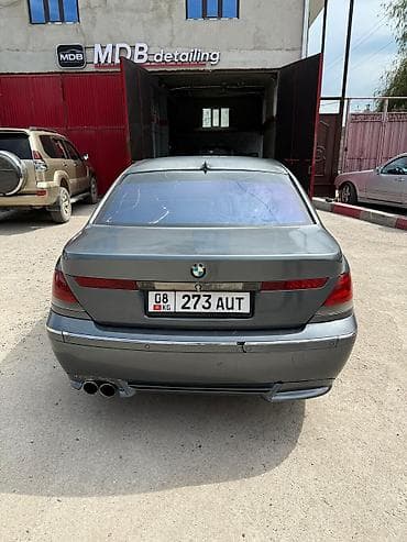 nardo grey: BMW 7 series: 2002 г., 4.4 л, Автомат, Бензин — 5