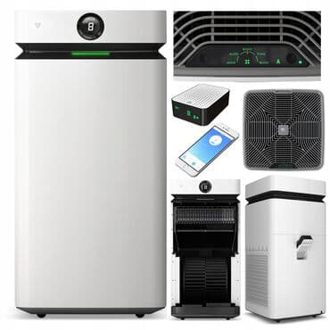 анализатор воздуха: Аба тазалагыч Пол үстү, 50 м² ашык, Аба, НЕРА, Бактерияга каршы — 2