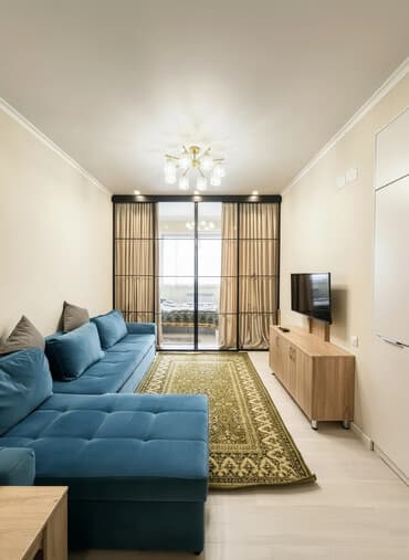 арзан квартира ош долгосрочно инстаграм: 3 комнаты, Собственник, Без подселения, С мебелью полностью — 1