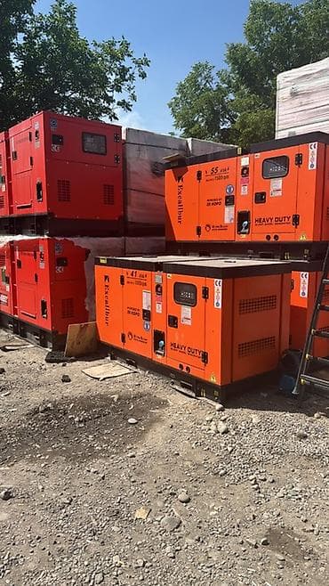 Дизельные генераторы Excalibur Heavy Duty в шумозащитных кожухах