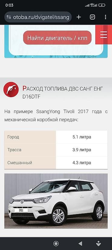 atk a9: Ssangyong Tivoli: 2018 г., 1.6 л, Автомат, Дизель, Кроссовер — 10