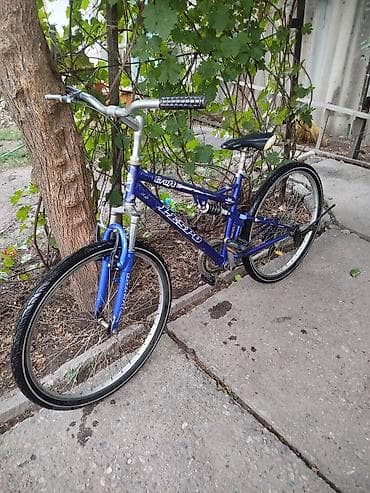 Транспорт: Горный велосипед HESPO Bayou 26" - Рама: стальная, двухподвес (Dual — 1