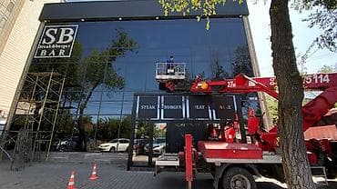 Промышленный альпинизм, Высотный клининг, Фасадные работы зданий 3-5 лет опыта