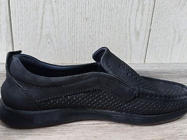 тапочки войлочные: Лоферы, 40, Ecco, Б/у, цвет - Черный, Самовывоз — 1