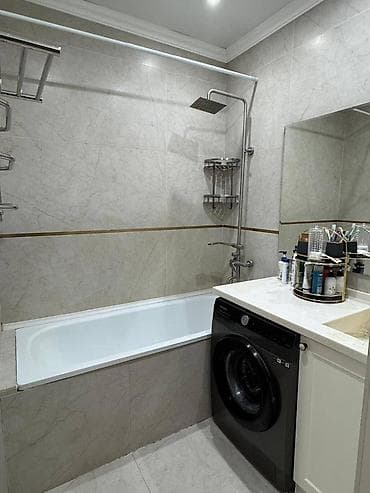 2 комнаты, 100 м², Джал мкр (в т.ч. Верхний, Нижний, Средний) 106 серия улучшенная, 7 этаж, Евроремонт — 9