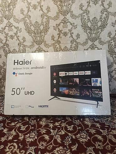 ТВ и видео: Haier 50" UHD Smart TV DX на Android TV БУУ - Диагональ экрана: 50 — 2