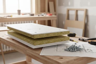 доски магнитно маркерная пробковая дешевые: Тонкая звукоизоляционная сэндвич-панель ACOUSTICGYPS BASIC АкустикГипс — 1