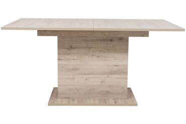 вижазный стол: Стол обеденный раздвижной Вирджиния, Дуб Бонифаций Май Стар — 2