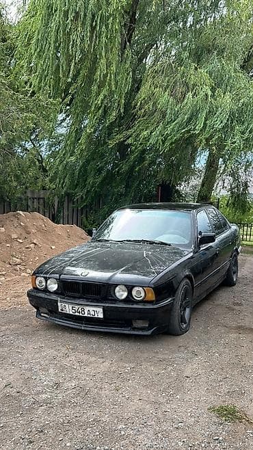 машина мерс с: BMW 5 series: 1989 г., 2.5 л, Бензин, Седан — 2