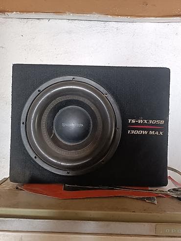 lphone 6: Сабвуфер в коробе + моноблок Комплект для автозвука: - Сабвуфер — 1