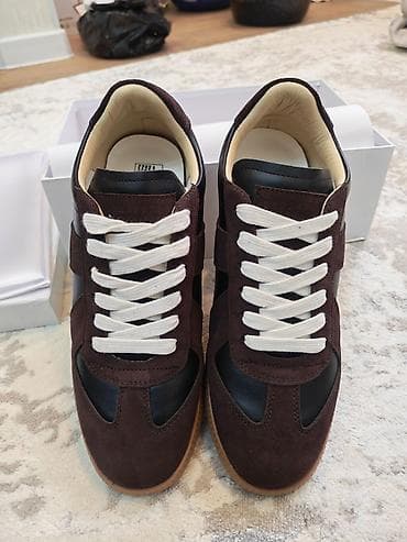 Мужская обувь: Мужские кроссовки, 40, MM6 Maison Margiela, Новый, цвет - Коричневый — 2