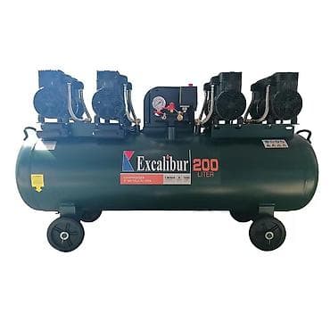 Компрессоры: Промышленный безмасляный компрессор Excalibur, ресивер 200 литров — 1