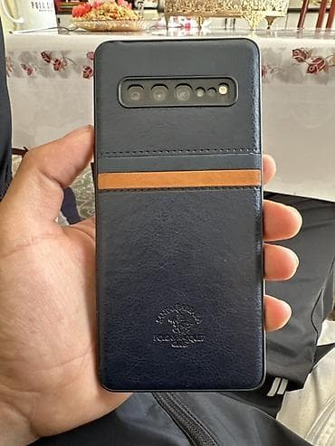 10 айфон купить: Samsung Galaxy S10 Plus, Б/у, цвет - Белый — 1