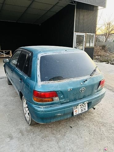 mazda 121: Toyota Starlet: 1994 г., 1.3 л, Автомат, Бензин, Хэтчбэк — 3