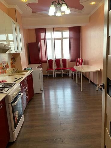 flat osh: 3 комнаты, Агентство недвижимости, Без подселения, С мебелью полностью — 1