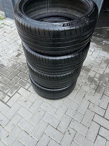 mishelin: Шины R 19, Лето, Б/у, Комплект, Легковые, Michelin — 3