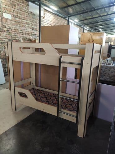 двухъярусные кровати для взрослых в бишкеке: Новая КРОВАТЬ двухярусная Российский ламинат Размер 1.75 на 75 В — 1