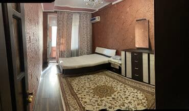 аренда квартир в бишкеке на долгий срок: 2 бөлмө, Менчик ээси, Толугу менен эмереги бар — 3