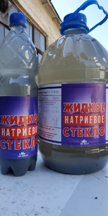 соль технический: Жидкое натриевое стекло (силикатный клей). ОПТОМ 200 л. (бочки) - — 1