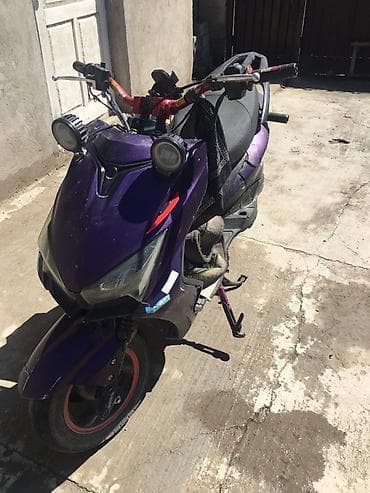 h 100: Скутер/мопед, фиолетовый, с доработками. м8про делался под стант не — 2