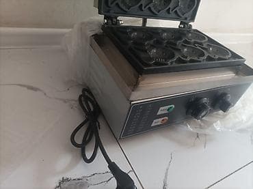 Электрический аппарат для выпечки рыбок-тайяки (форма «рыбка») -