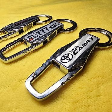 Новинка! Брелок карабин с госномером Вашего авто, маркой машины и — 3