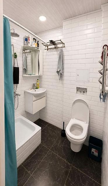 2 комнаты, 44 м², 4 мкр 104 серия, 1 этаж, Евроремонт — 9