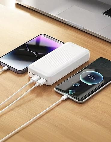 bluetooth aux: Портативный аккумулятор BOROFONE BJ78A - Емкость: 20 000 мА·ч — 5
