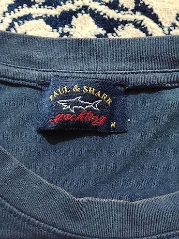 однотонные: Футболка Paul & Shark Yachting, размер M. - Цвет: темно-синий. - — 2