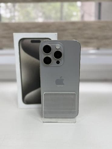 honor 60: IPhone 15 Pro, Natural Titanium, Коробка — 2
