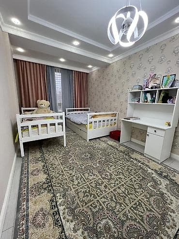 3: 3 комнаты, 101 м², Асанбай мкр Элитка, 7 этаж, Евроремонт — 2