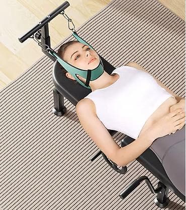 Спорт и хобби: Тракционный Стол стол-тренажер для вытяжения позвоночника и шеи — 3