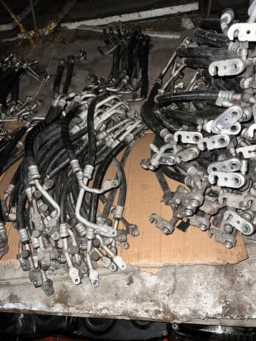 кыймылдаткыч: Subaru Шланги насоса ГУР на Субару Шланги кондиционера на Subaru — 1