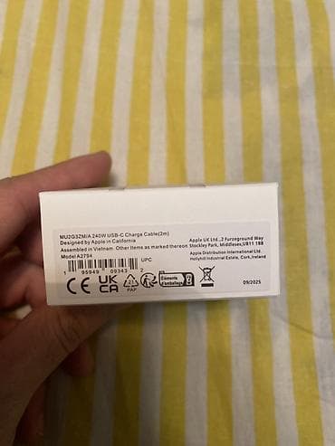 i store: Оригинальный кабель для зарядки Открывали для проверки но не — 2