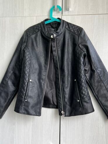 куртка рубашка: Terranova. Куртка детская, кожаная. Рост 140-146 см. Возраст — 1