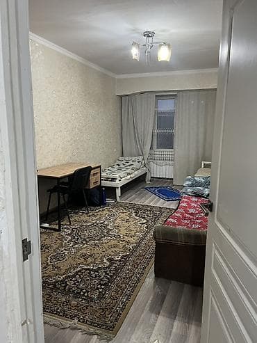 манас квартиры: 2 комнаты, 53 м², Индивидуалка, 5 этаж, Старый ремонт — 2