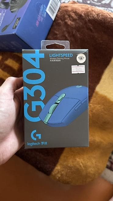 Игровой набор аксессуаров: 1) Беспроводная игровая мышь Logitech G304 at lalafo.kg Игровой набор аксессуаров: 1) Беспроводная игровая мышь Logitech G304