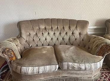 Эмерек гарнитурлары: Ашкана үчүн жумшак бурчек, түсү - Күрөң — 2